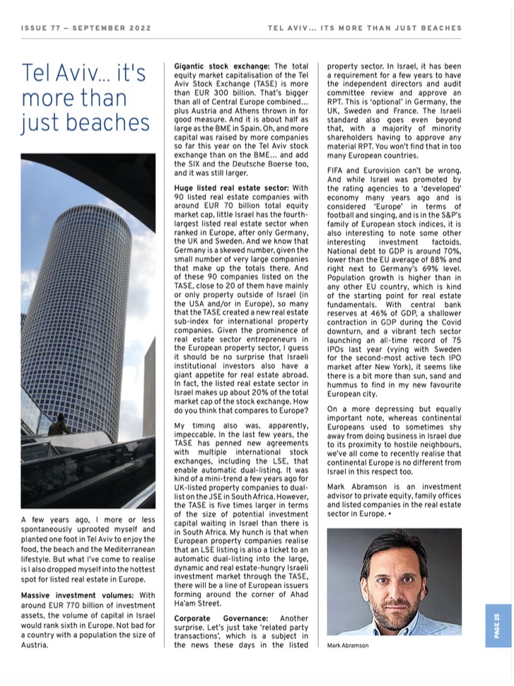 EPRA Issue 77 article