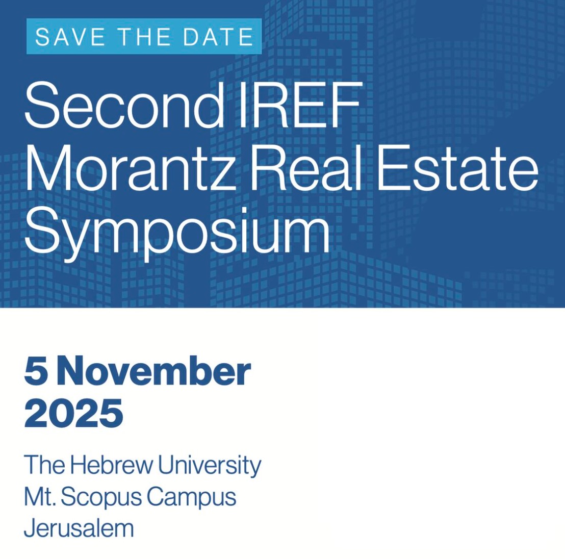 Morantz Symposium save-the-date